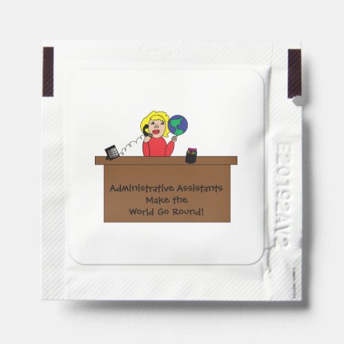 Administrative Assistants World Personalize Hand Sanitizer Packet