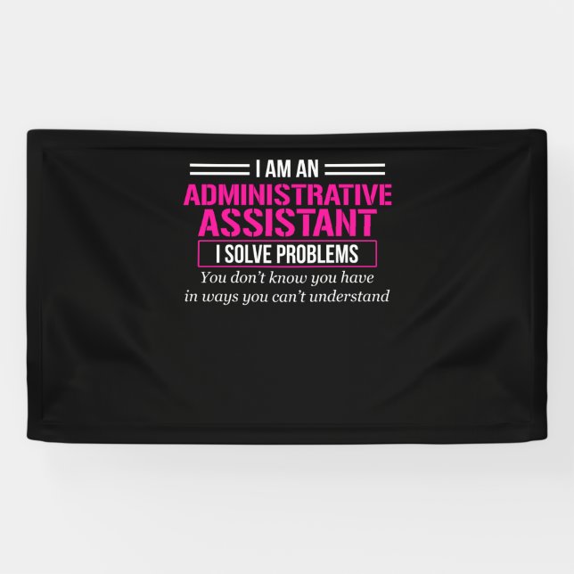 Administrative Professional Assistant Day Banner (Horizontal)