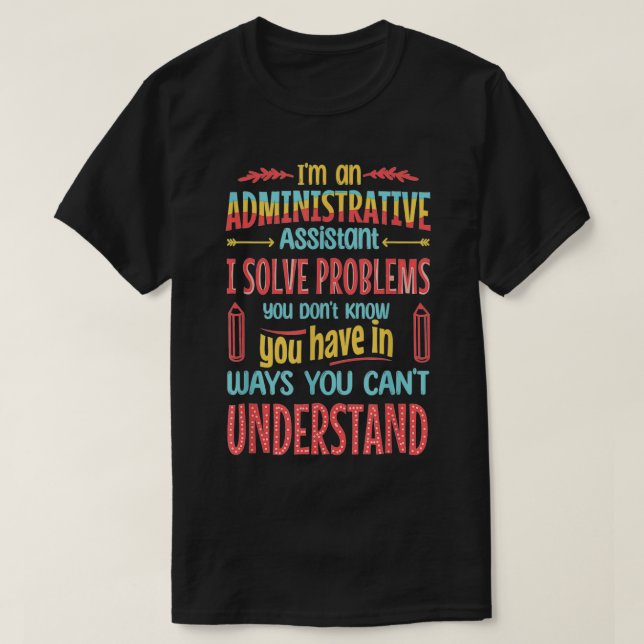 Administrative Professional Day T-Shirt (Design Front)