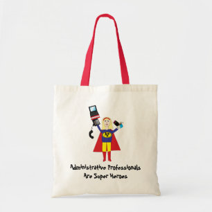 Administrative Professional Hero Personalize Cute Tote Bag