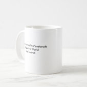 Administrative Professional World Personalize Coffee Mug (Front Left)