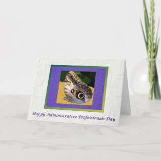 Administrative Professionals Day Butterfly Card