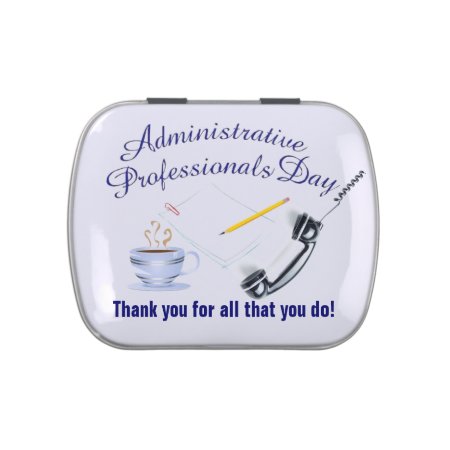 Administrative Professional's Day Candy Tin