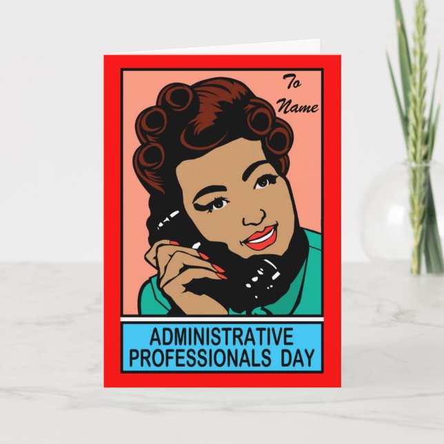 Administrative Professionals Day Card (Front)