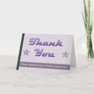 Administrative Professionals Day Card