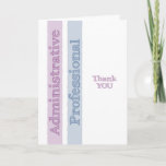 Administrative Professionals Day Card at Zazzle