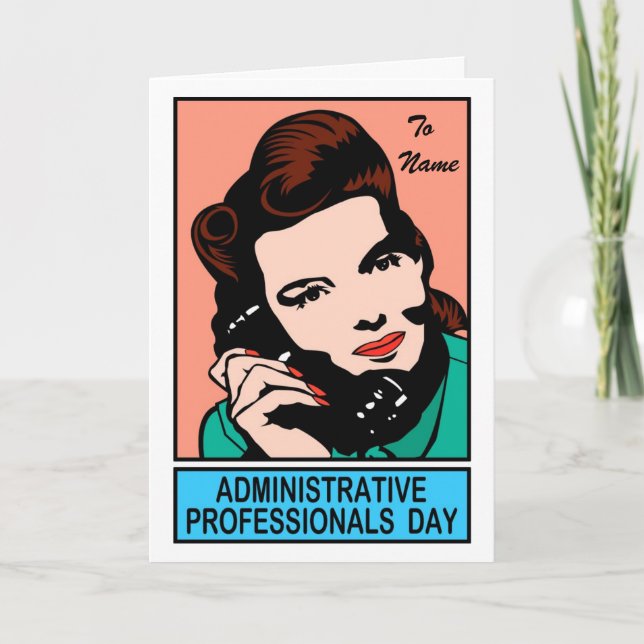 Administrative Professionals Day Card (Front)