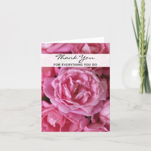 Administrative Professionals Day Card Roses