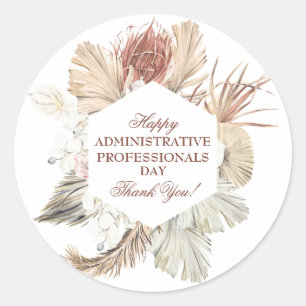 Administrative Professionals Day Classic Round Sticker