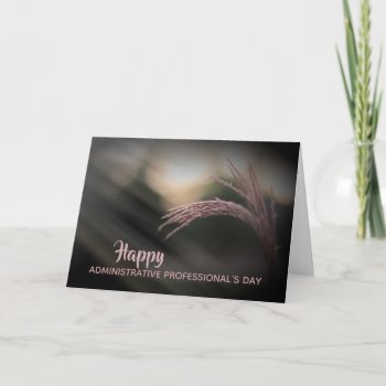 Administrative Professional's Day Day Card by Siberianmom at Zazzle