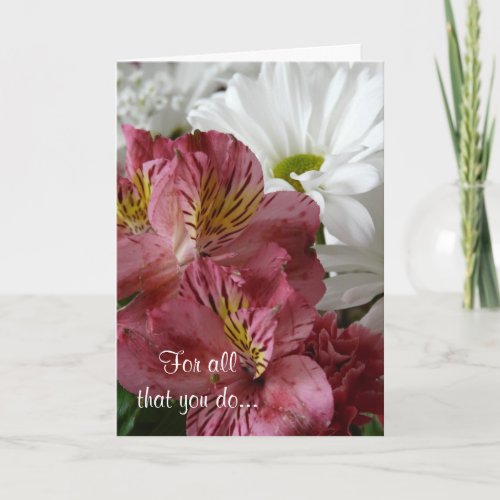 Administrative Professionals Day_Floral Card