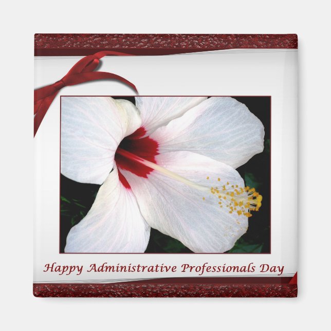Administrative Professionals Day Floral Magnet (Front)