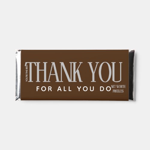 Administrative Professionals Day Gift Hershey Bar Favors