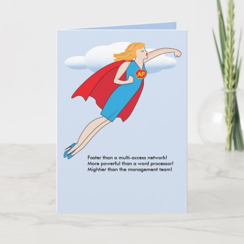 Administrative Professionals Day Holiday Card