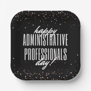Administrative Professionals Day Paper Plates