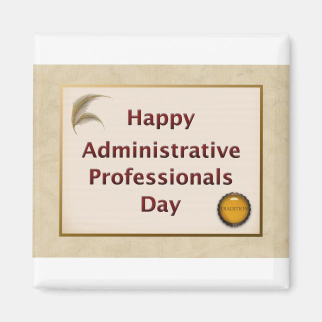 Administrative Professionals Day Tradition Magnet (Front)