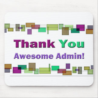 Administrative Professionals Gifts Awesome Admin Mouse Pad