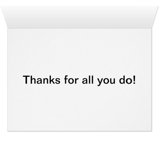 Administrative Professionals Keep Things Purring Cards (Inside Horizontal (Bottom))