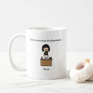 Administrative Professionals Rock Cute Personalize Coffee Mug