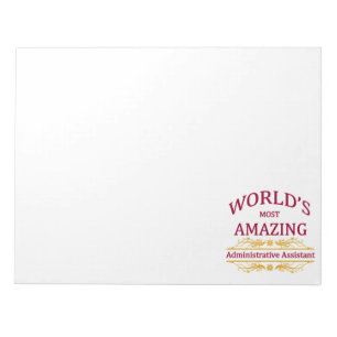 Administrator Assistant Notepad