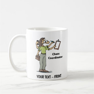 Administrator Cartoon Woman Coffee Mug