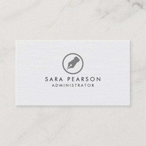 Administrator Manager  Business Card