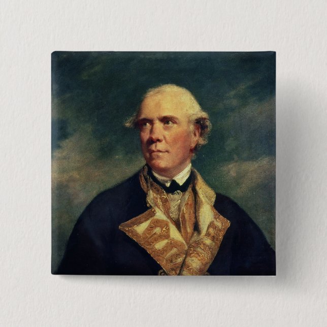 Admiral Barrington  1779 Button (Front)