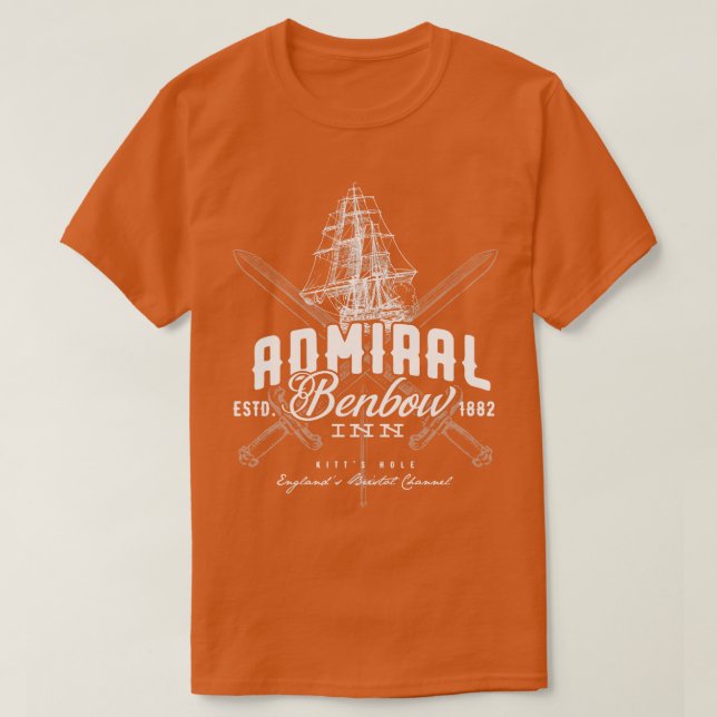 Admiral Benbow Inn T-Shirt (Design Front)
