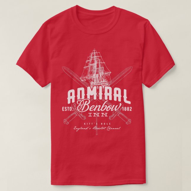Admiral Benbow Inn TShirt (Design Front)