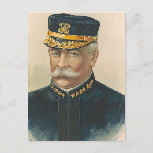 Admiral George Dewey Postcard