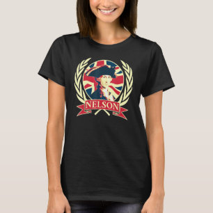 Admiral Horatio Nelson British Flag Propaganda T-Shirt