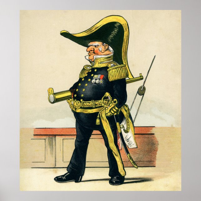 Admiral of the Royal Navy Poster (Front)