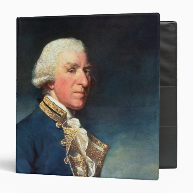 Admiral Samuel Hood, 1st Viscount Hood  1784 Binder (Front/Inside)