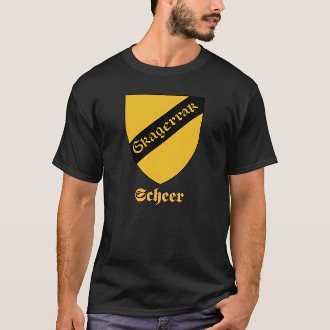 Admiral Scheer Coat of Arms T-shirt (Front)