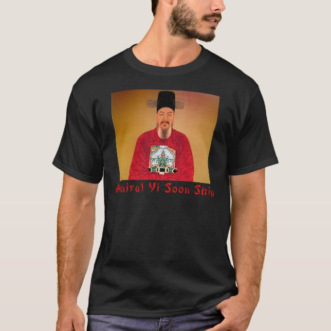Admiral Yi Soon – shin Accomplishments T-Shirt (Front)