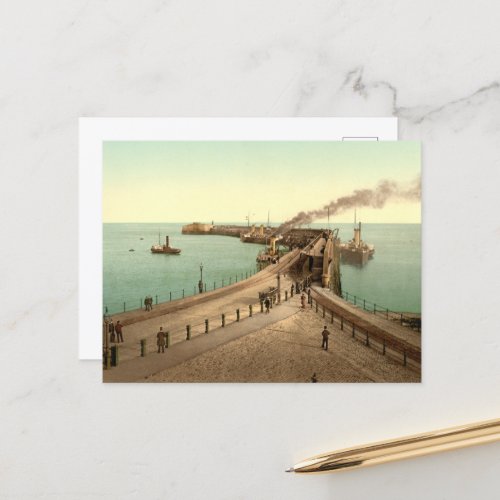 Admiralty Pier Dover Kent England Postcard