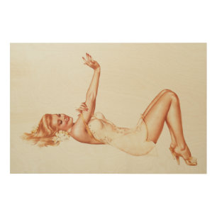 Admiration Pin-up Girl Art by Alberto Vargas