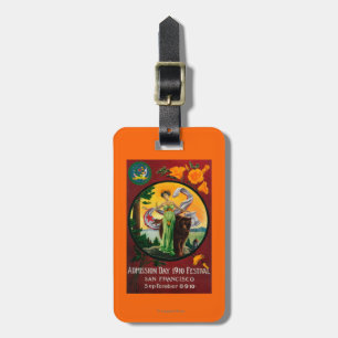 Admission Day Advertisment, State Festival Luggage Tag