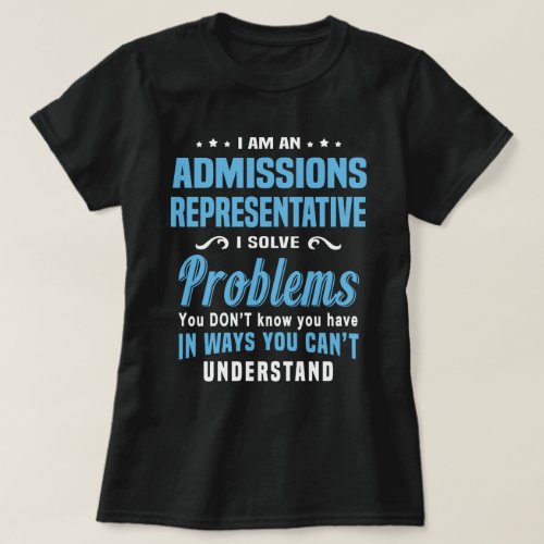 Admissions Representative T_Shirt