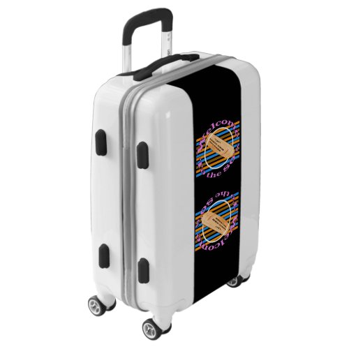 Admit one ticket _ to the 80s   luggage