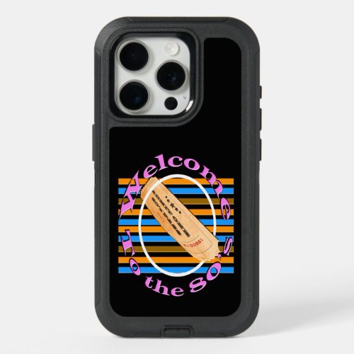 Admit one ticket _ to the 80s   iPhone 15 pro case