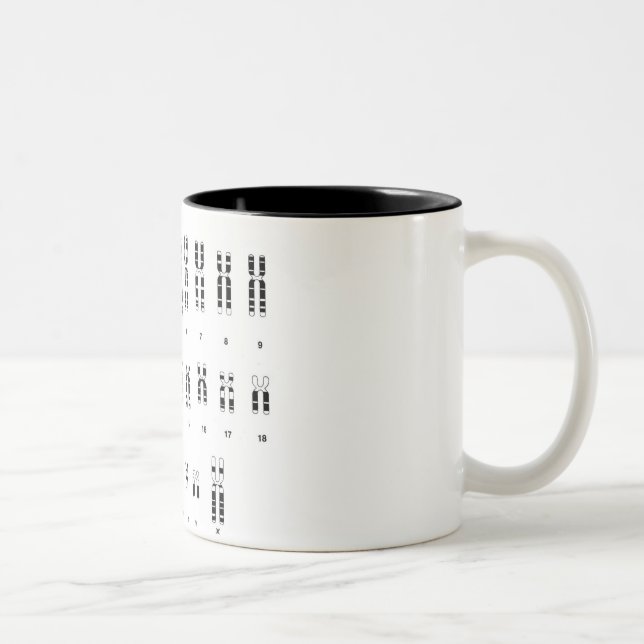 ADN humano Two-Tone Coffee Mug (Right)