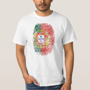 ADN Português (DNA) - Tugas Camisas e Presentes T-Shirt