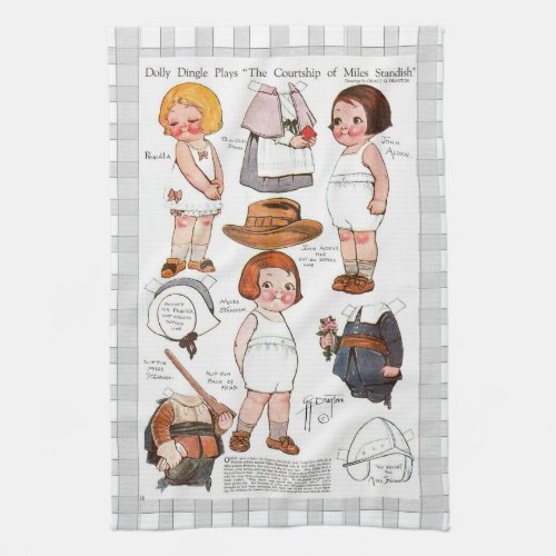 Adoable Vitage Images Kitchen Towels