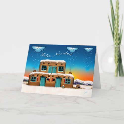 Adobe Casa Christmas Holiday Card