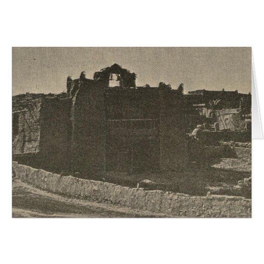 Adobe church Zuni Cards (Front Horizontal)