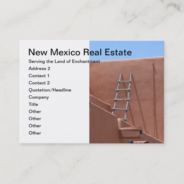 Adobe Ladder Business Cards (Front)