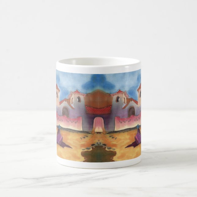 Adobe Village Coffee Mug (Center)