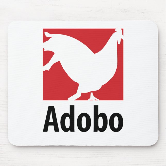 Adobo Chicken Pork Mouse Pad (Front)