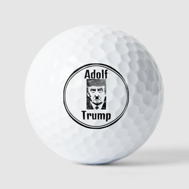 Adolf Trump Golf Ball  (Front)